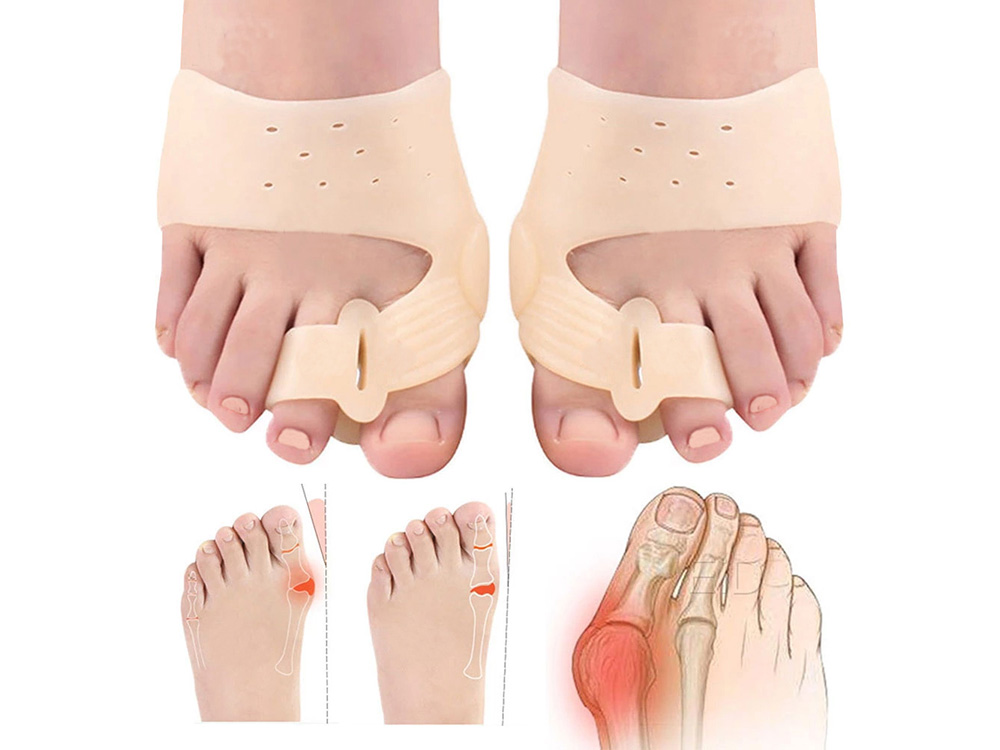 praktičen hallux separator z magnetom